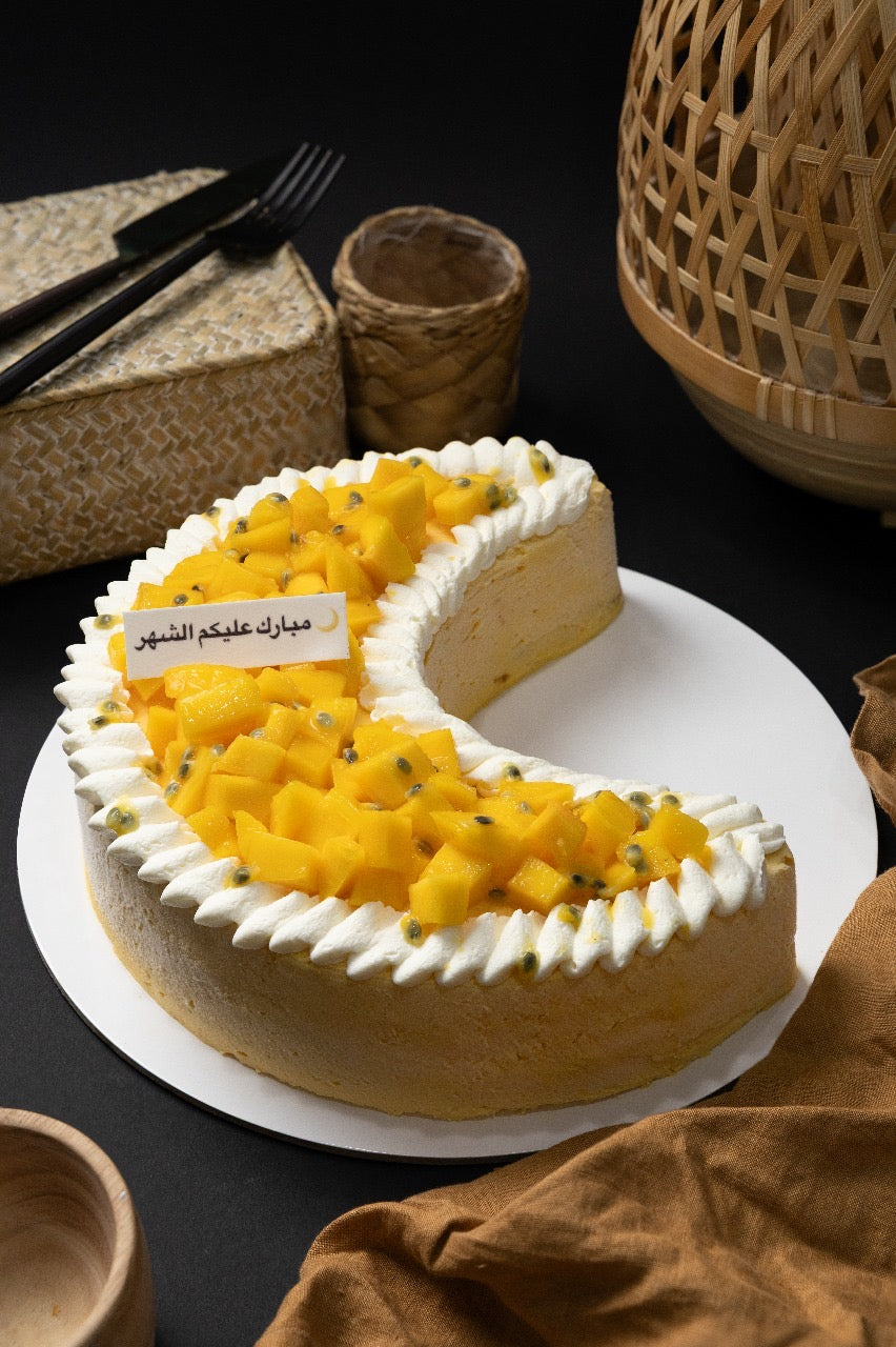 Mango Passion fruit cake