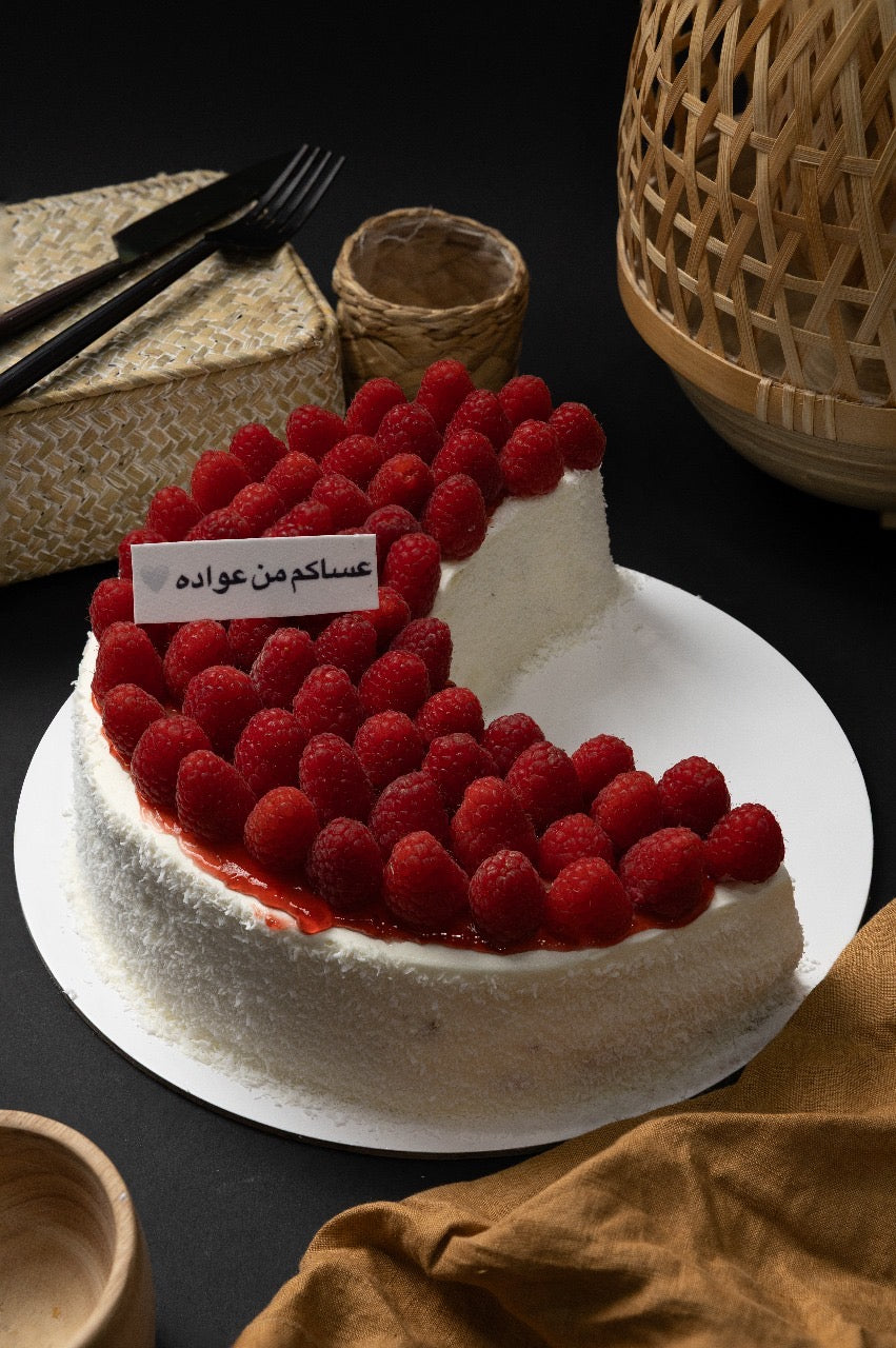 Coconut Raspberry cake