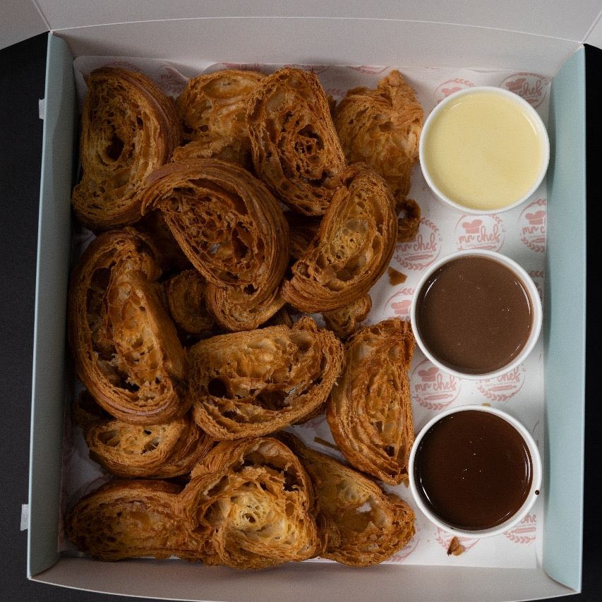 Crispy croissant Slice