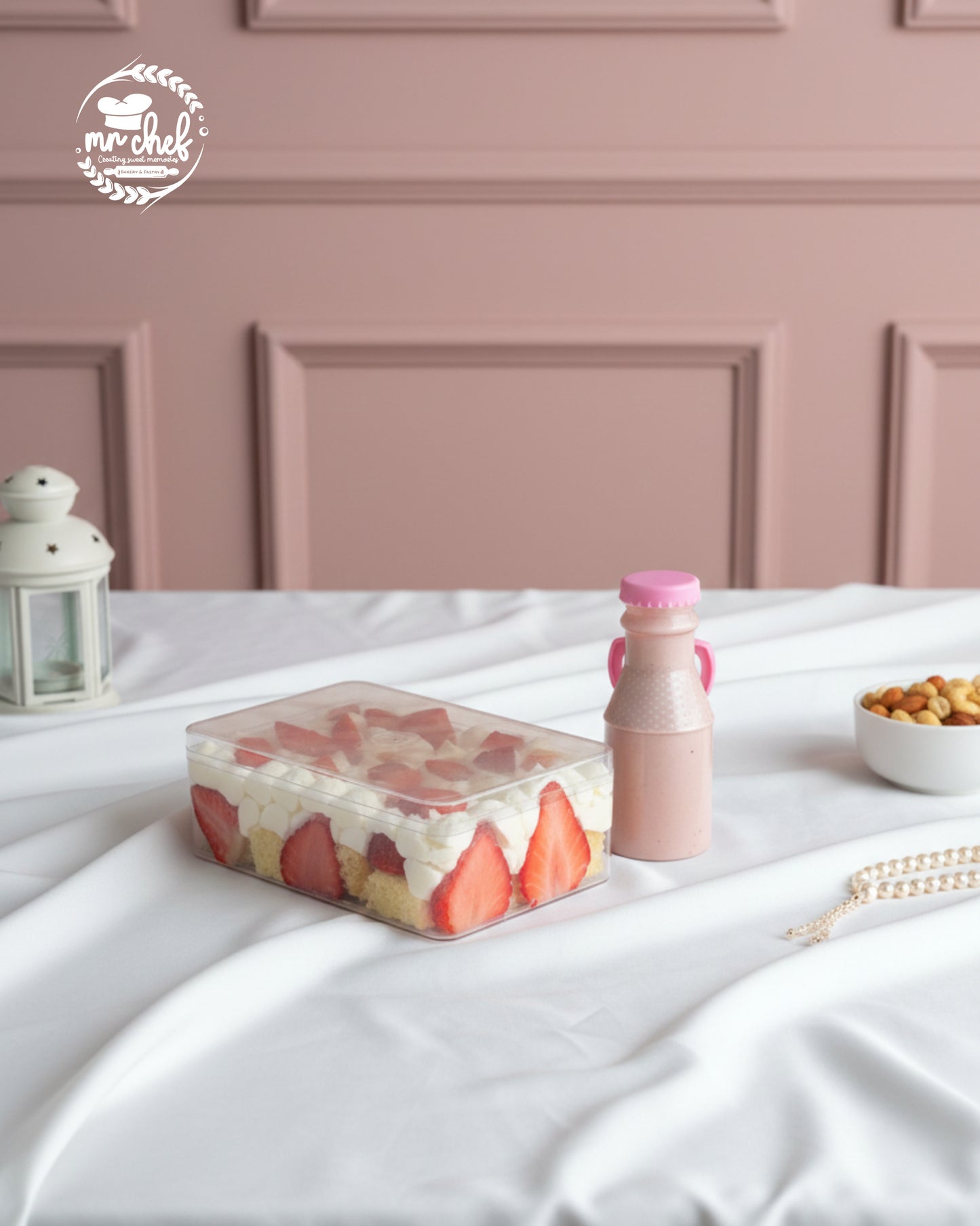 ๐ Strawberry Milk Cake