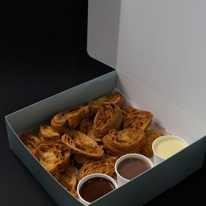 Crispy croissant Slice