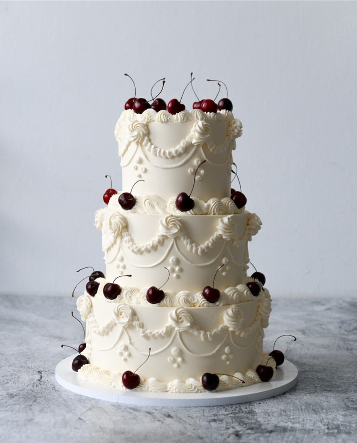 Cherry Vintage cake