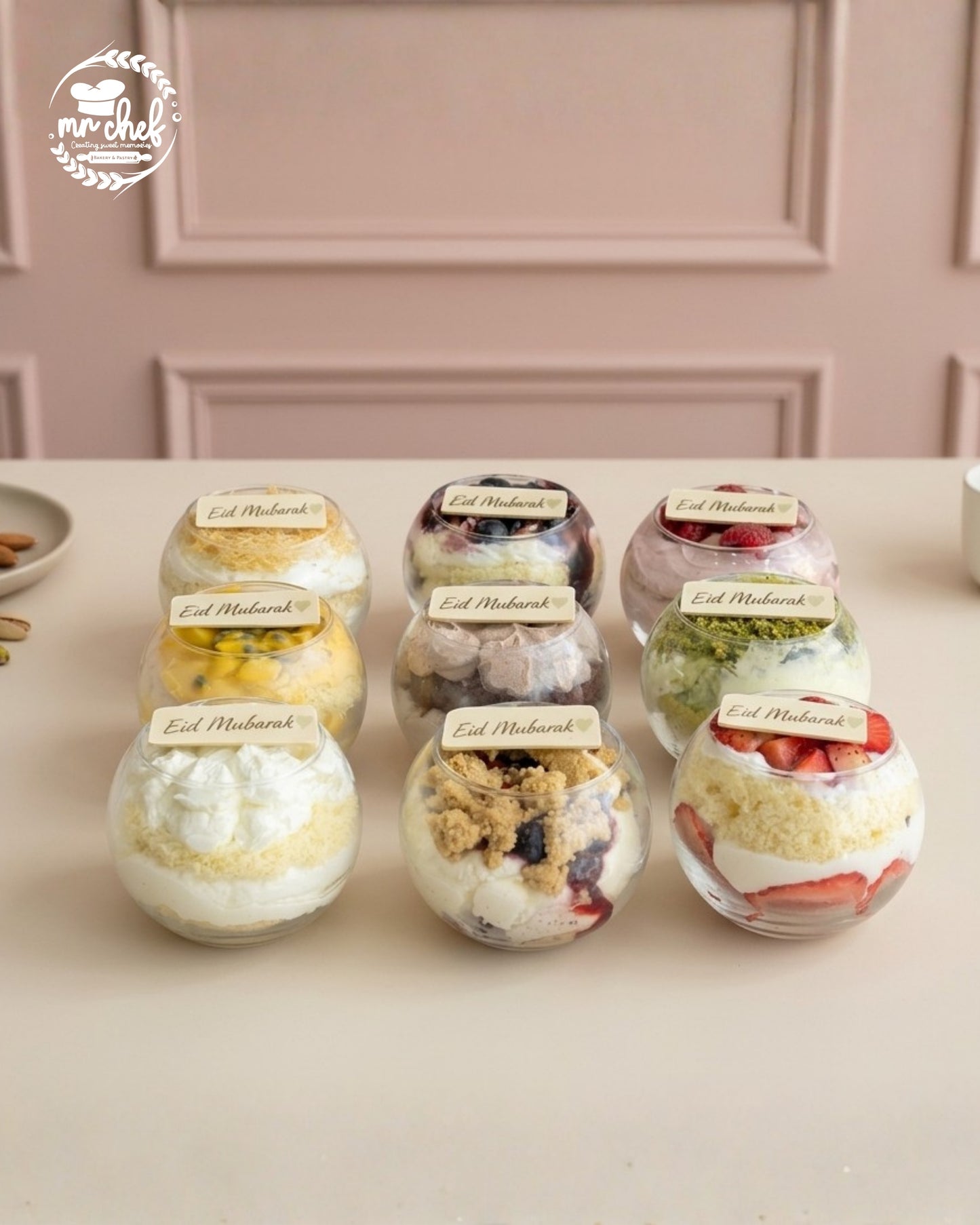 Signature Cakes in Glass