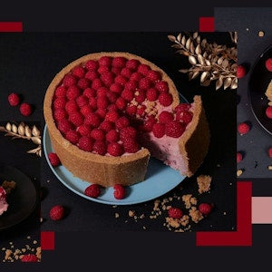 Raspberry London Cheese Cake