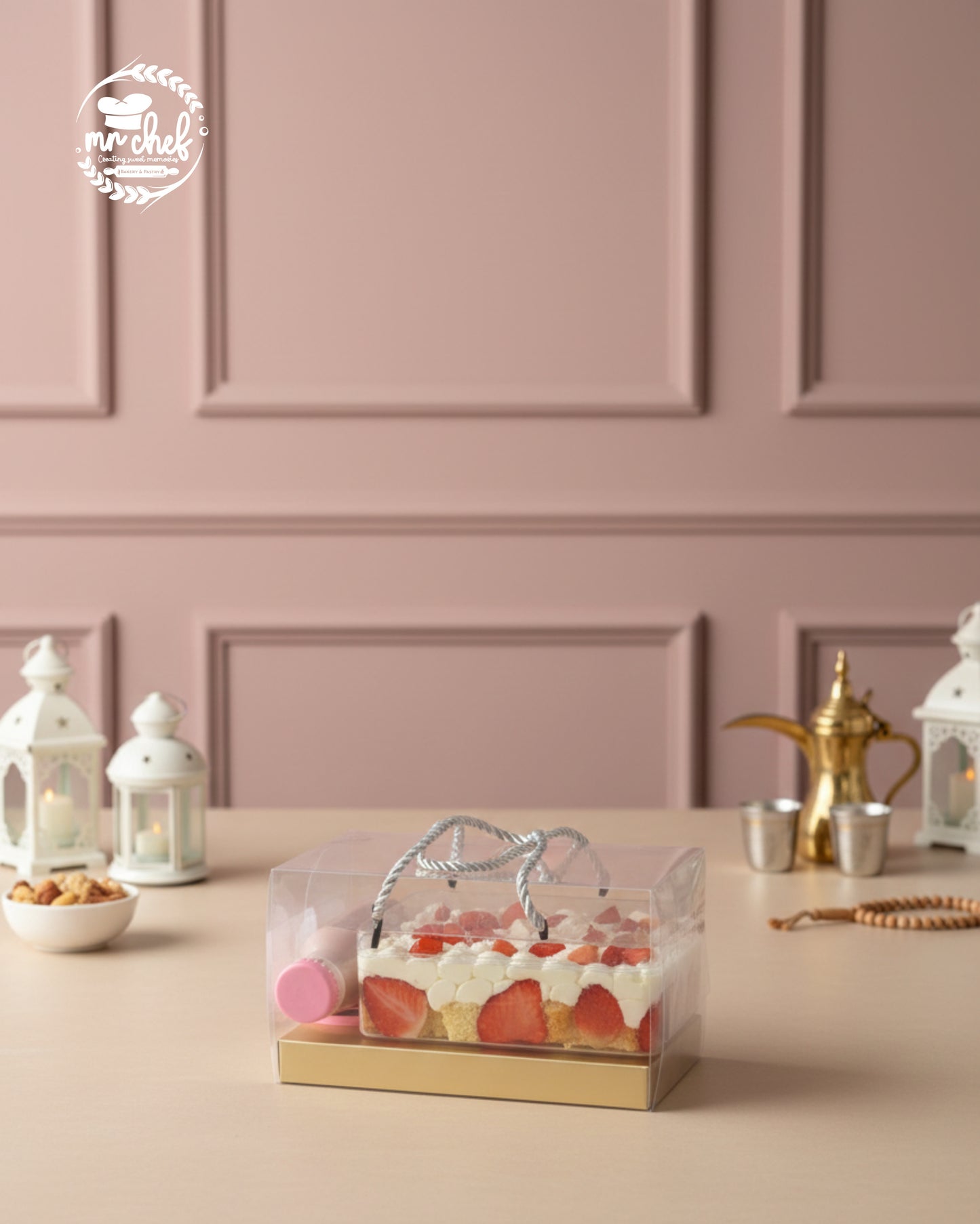 🍓 Strawberry Milk Cake