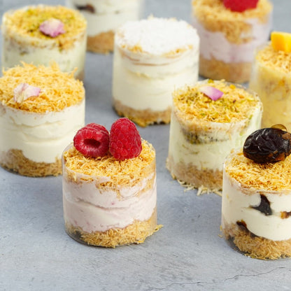 Mini kunafa cheese cake