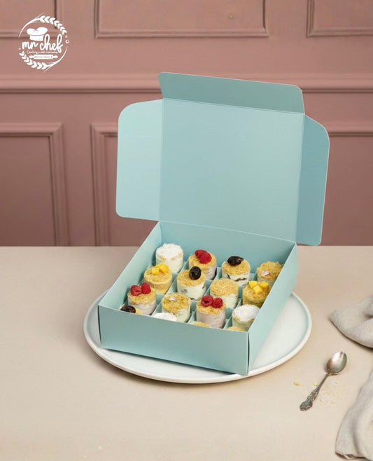 Mini Kunafa Cheesecake 🤍