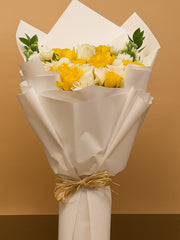 White classic bouquet