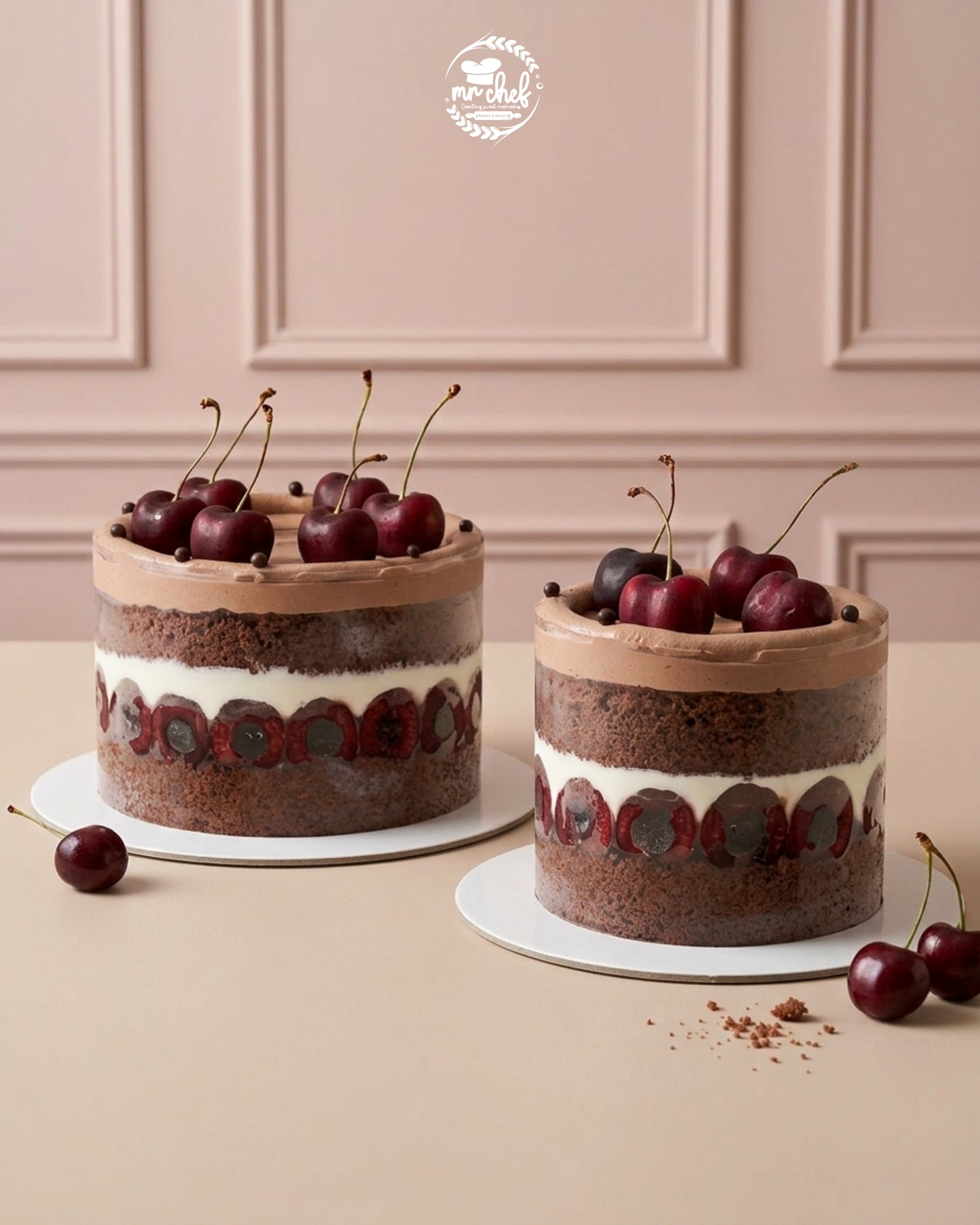 🍒 July Special – Fresh Cherry Cake 🍒