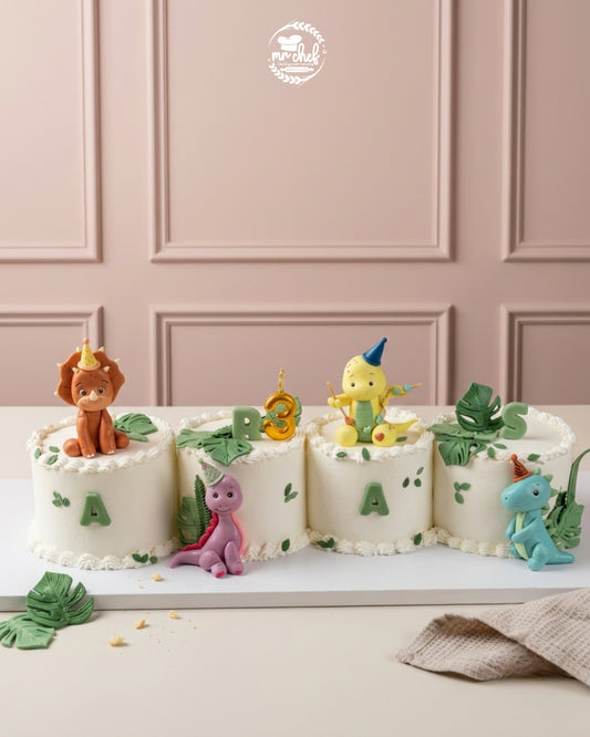 Kids offer cake