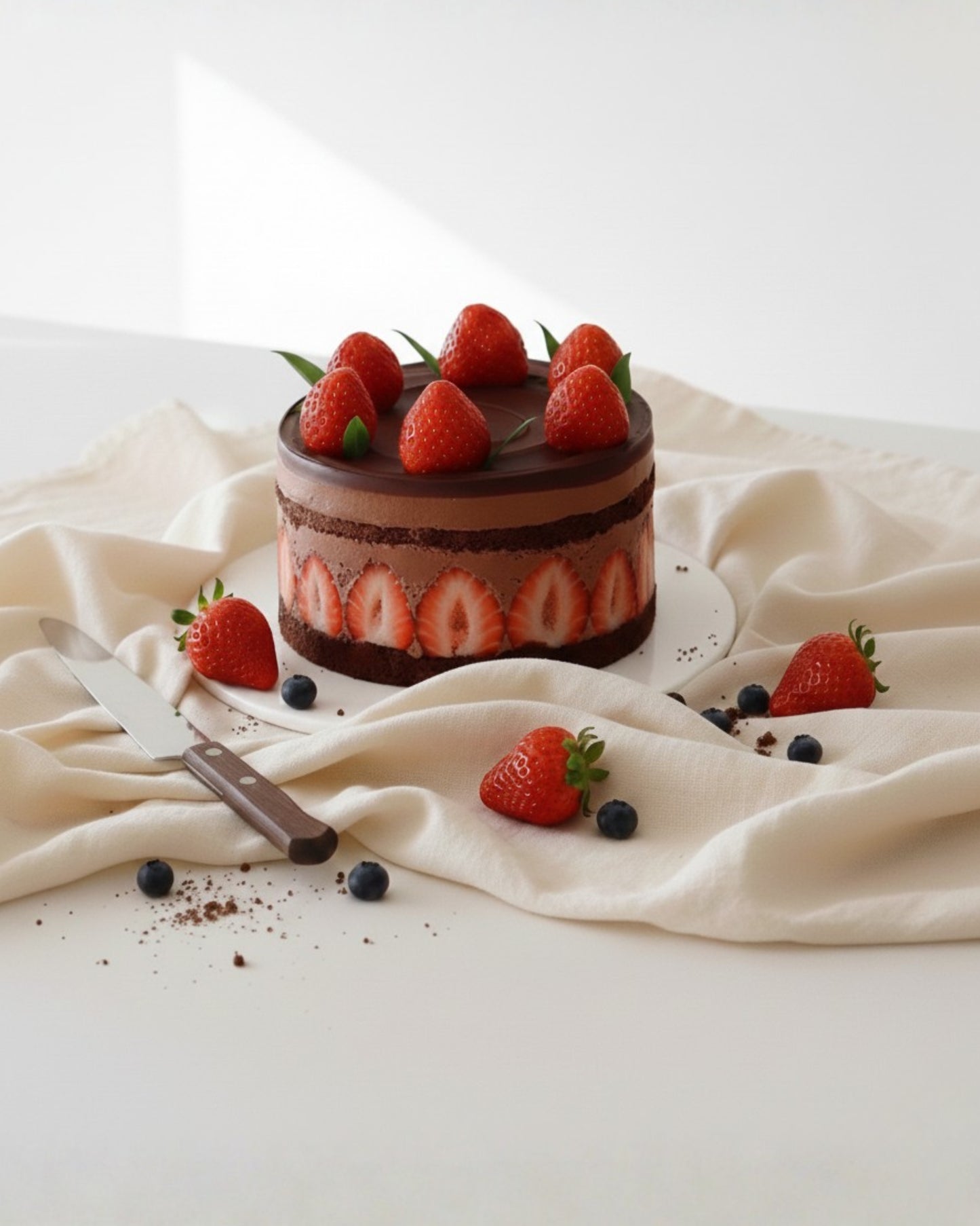 Chocolate Strawberry cake