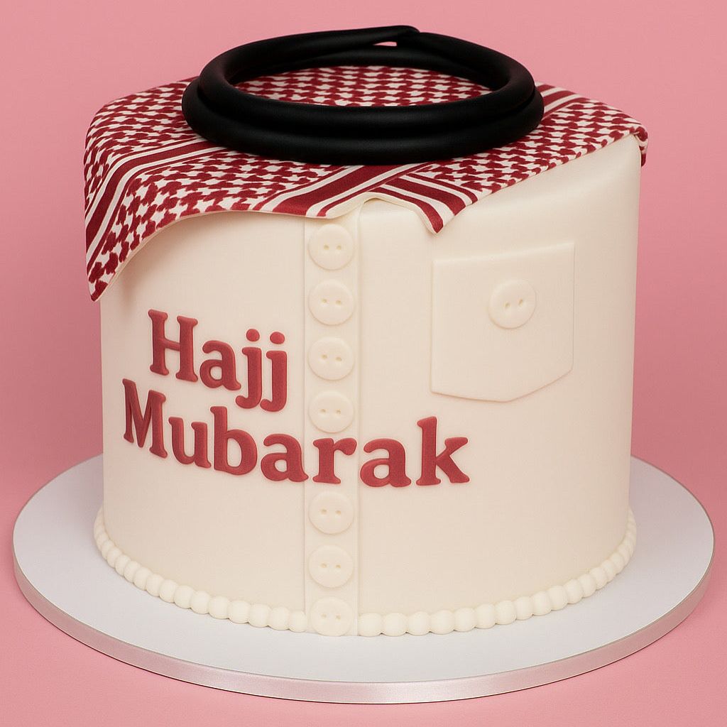 Hajj Mubarak cake