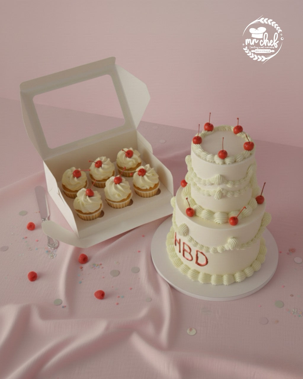 Cherry trending cake