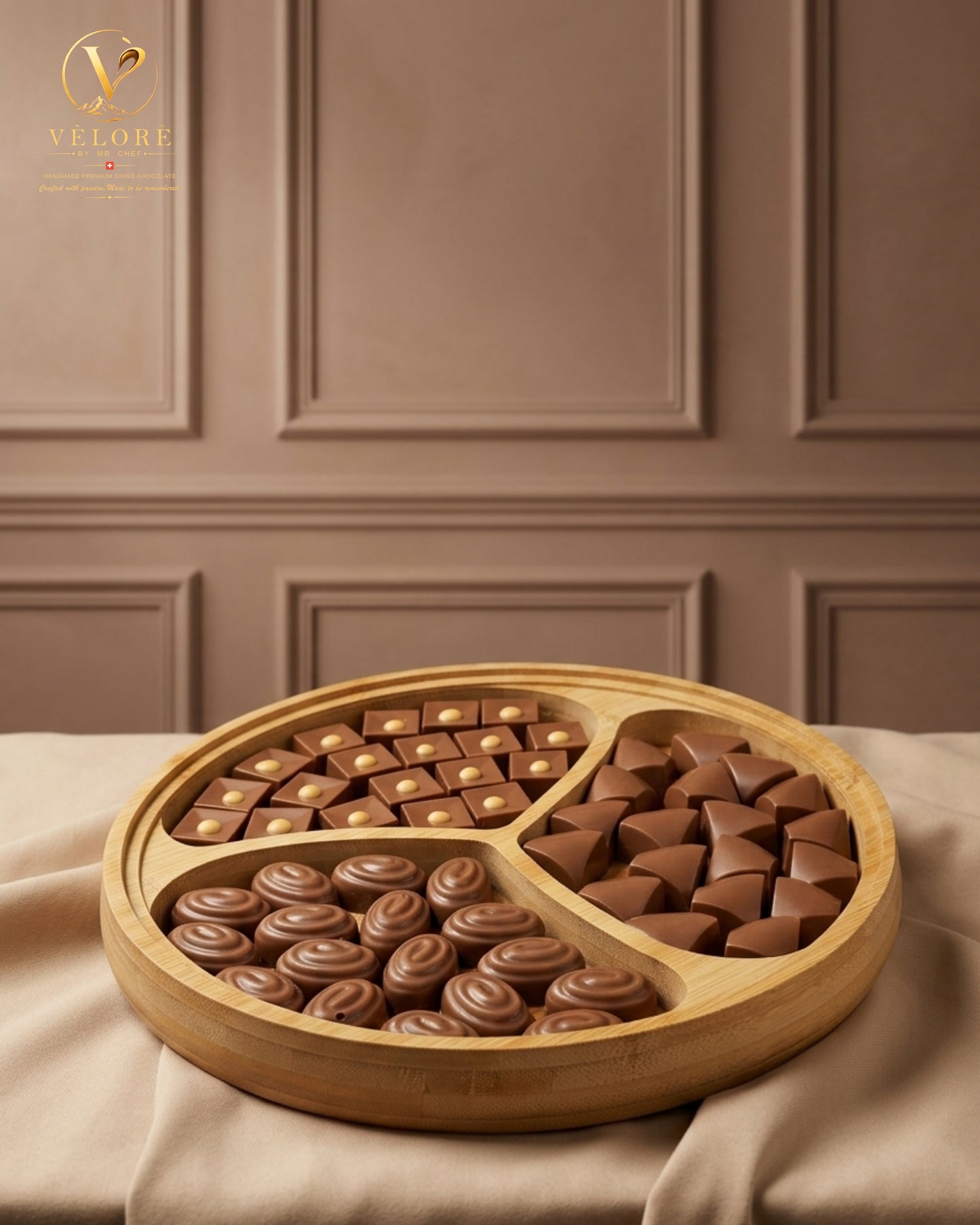 Nobel wood tray