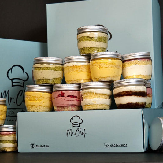 Cakes in cups