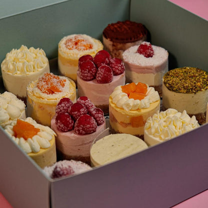 Mini cheese cake box