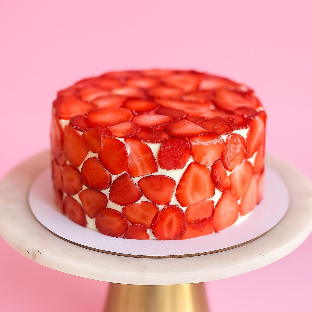 Strawberry Luxury Cake