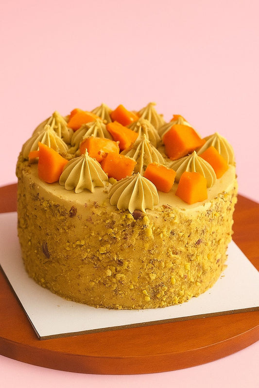 Pistachio Mango Cake