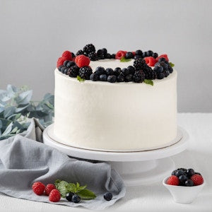 Blueberry Gelato Cake