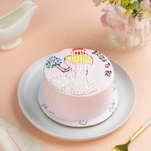 Bride to be cake