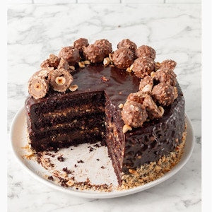 Chocolate Rocher cake