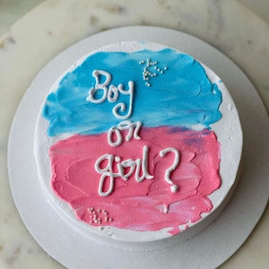 Gender reveal Cake