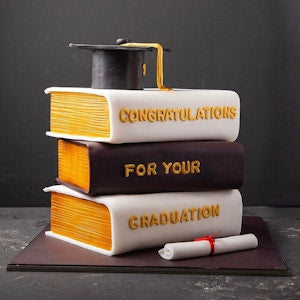Graduation Sugar Cake