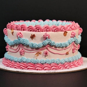 Vintage Cake Colorful Cake