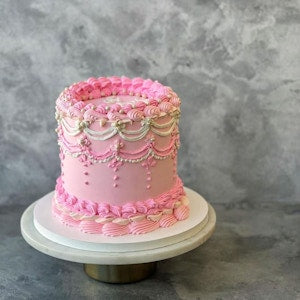 Vintage Pink Cake