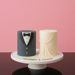 Wedding Two Cakes